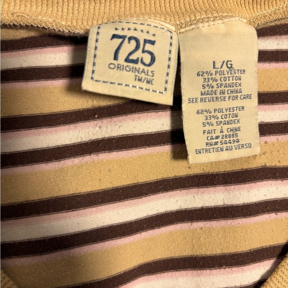 Vintage 725 Originals Walmart Half Crop Tee